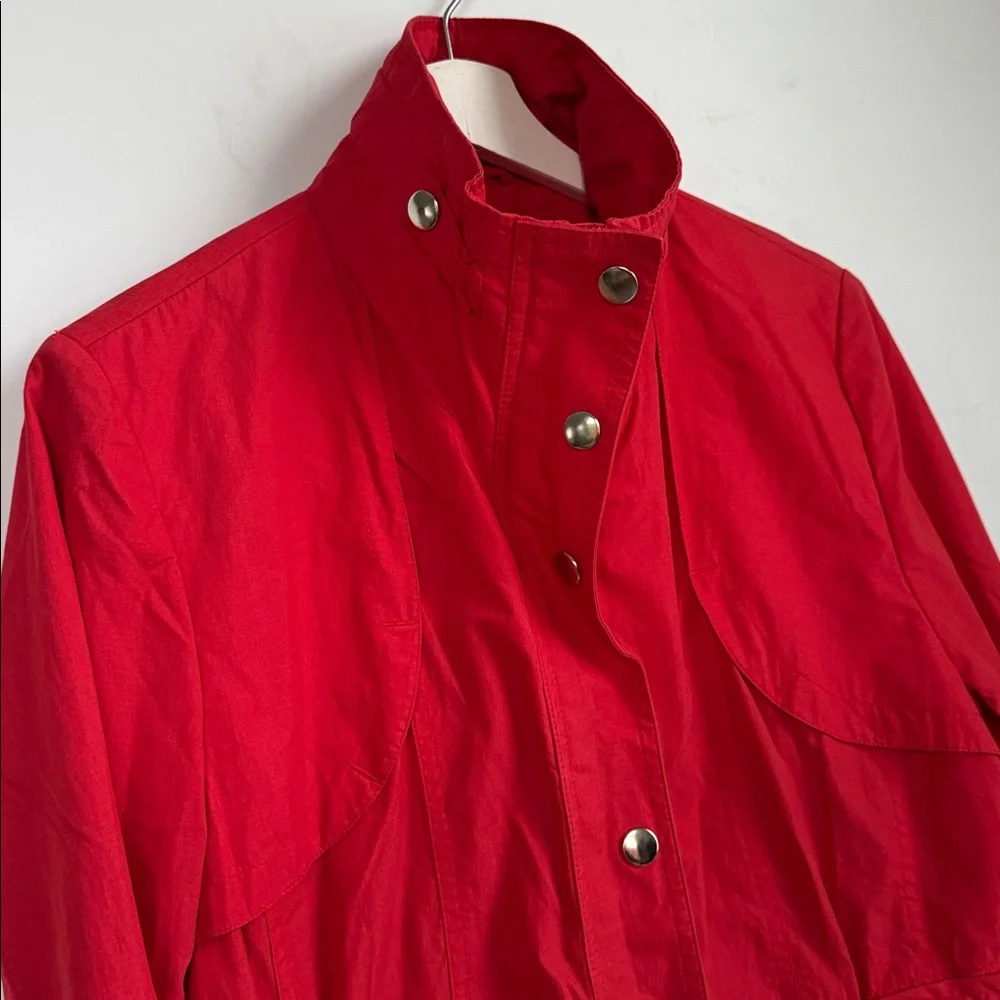 Pendleton Red Utility Anorak Spring Jacket Size Large